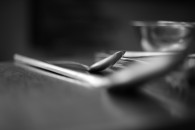 Fotografía de utensilios de cocina cuchara