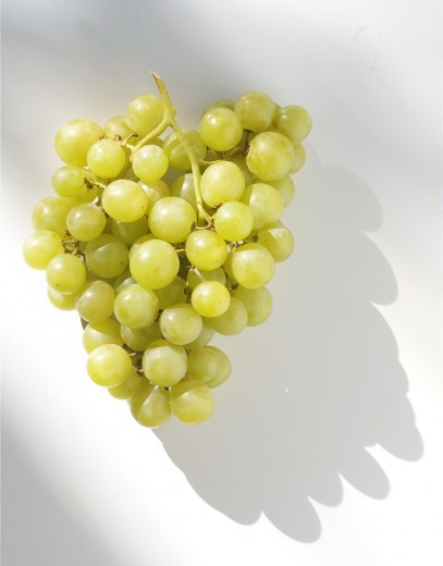 fotografía de alimentos uvas