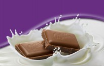 Splash fotografía de chocolate milka