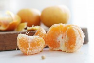 fotografía de alimentos mandarina