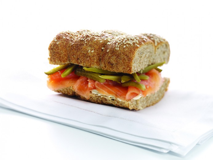 Food photography sandwich